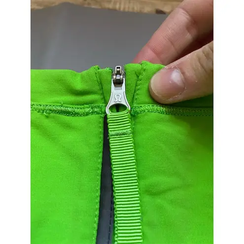 Lululemon Women's Long Sleeve Pullover Green Size 10 Athleisure Top