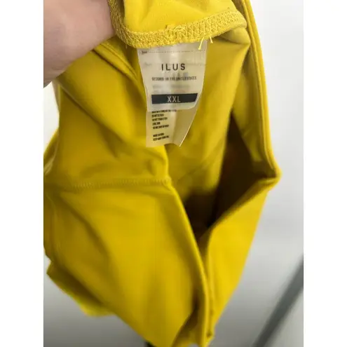 Ilus Label Confidence 4.5β Shorts XXL NWT Yellow