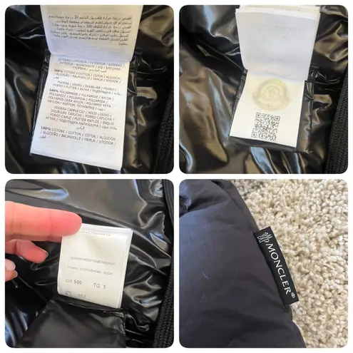 Moncler NWT Gamble Gilet Black Puffer Vest