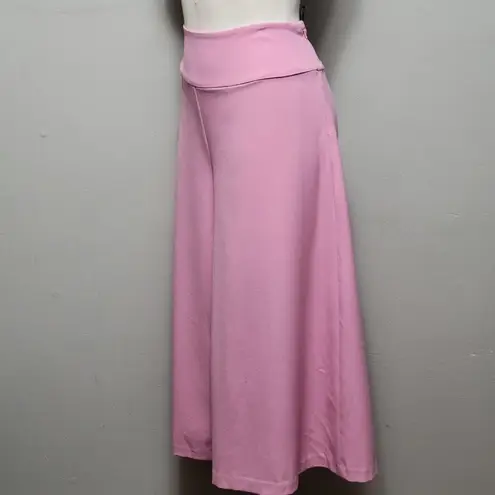 Chadwick's pink cropped wide leg pants size 10