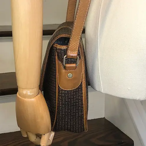 TED LAPIDUS Monogram Crossbody Shoulder Bag