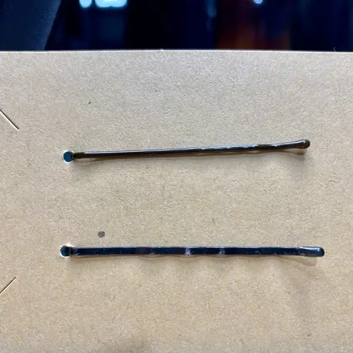 Matte Green Cube beaded Bobby Pins