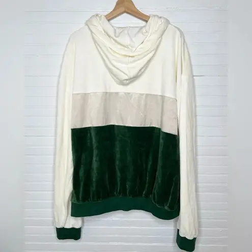 Monat Velour Track Suit Pullover Hoodie 3XL Multicolor 3