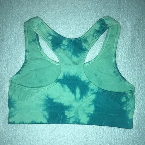 Champion 𝅺C9  racer back sports bra turquoise tie dye NEW condition size S