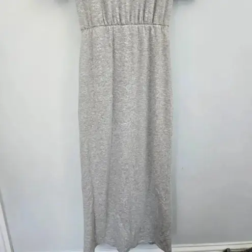 Splendid  Long Sleeve Maxi Dress Gray Size‎ Medium