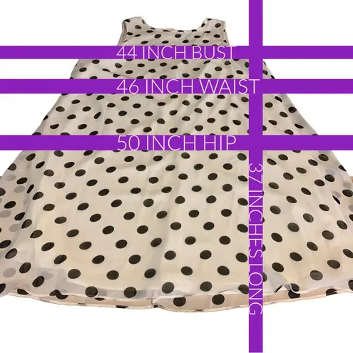 JH WHITE & BLACK POLKA