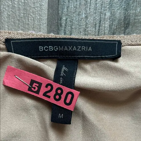 BCBGMAXAZRIA  Blush Pink Lace Mini Dress