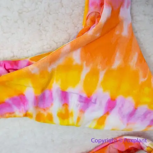 NEW Set! It’s now cool x free people tequila sunrise bikini, size S Orange