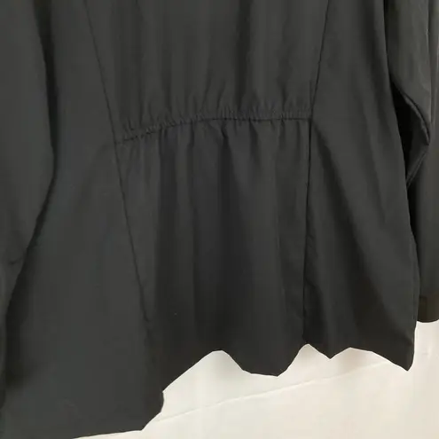 Advantage Womens 2X Black Full Zip Stretch Butter