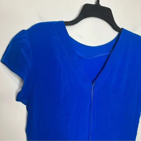 Maggy London Vintage by Jeannene Booher 100% silk dress drop waist size S/M