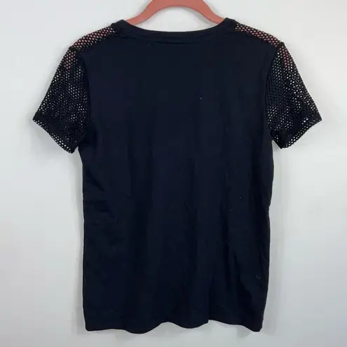 Disney ‎ Mickey “One and Only” Mesh Yolk and Sleeve T-Shirt