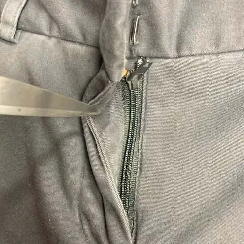 Daisy Fuentes DAISY FEUNTES MODA Women’s Pants Gray Khaki Wide Leg Inseam 29.5