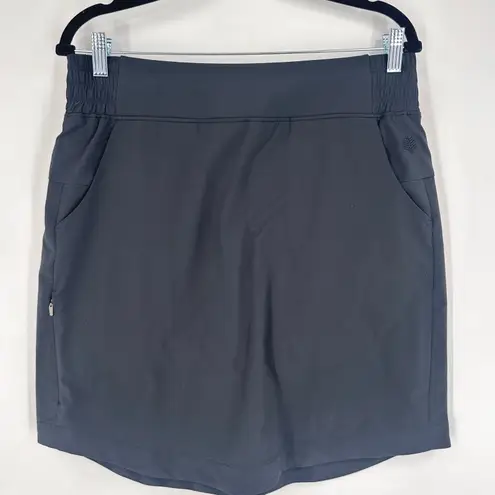 Coolibar Pisa Travel Skort Black UPF 50 Sun Protection Size M Style 10363 Size M
