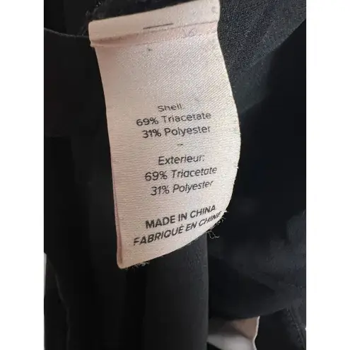 Cinq à Sept Cinq a Sept Renata Black Wide Leg Tie Waist Pants Size 8