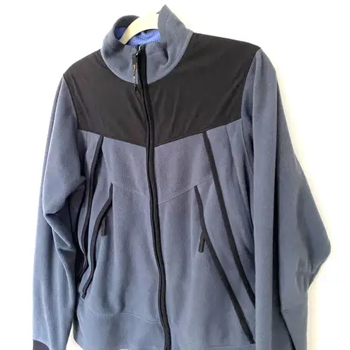 Rei Co-op REI Women's Full‑Zip Fleece Jacket Outdoor Layer Soft Warm Zip Front Sz L