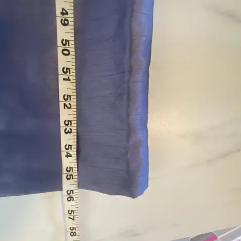 Alex Evenings Dress Womens 6 Periwinkle Blue Sheen Shine Mother of the Bride