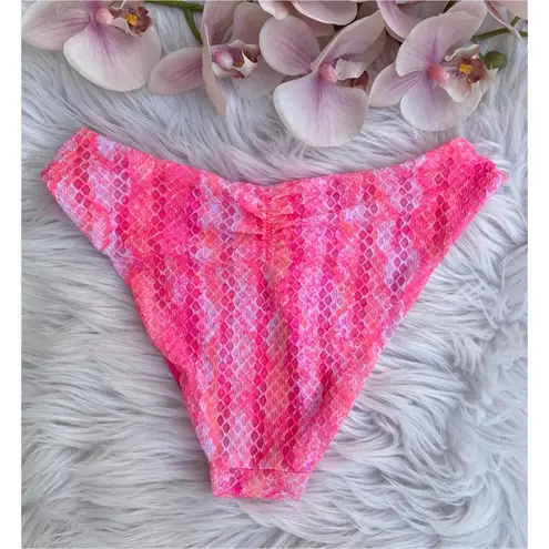 NWT Isabella Rose Pink Bondi Scoop Bikini Bottom