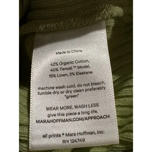 Mara Hoffman pistachio green Marlowe Body suit size xxs