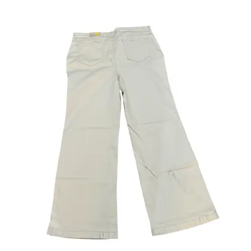 NYDJ High Rise Wide Leg Jeans Size 16 White Creek