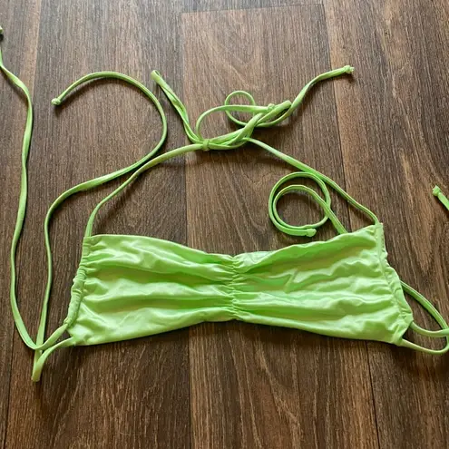 frankie's bikinis Frankies Bikini x Naomi Green Top