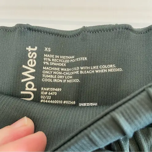 UpWest Green Joggers with Drawstring Waistline Size XS