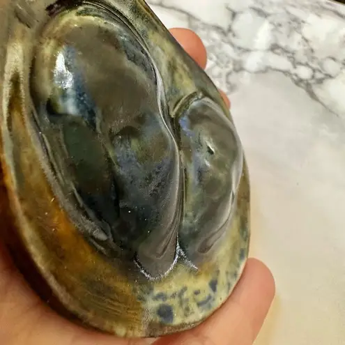 Gacrarski hand painted faces brooch