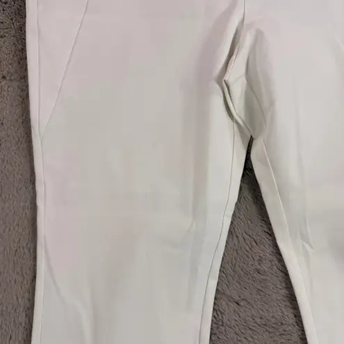 Lysse White XL Pull On Bootcut Leggings Women's Stretch Career Pants Minimalist