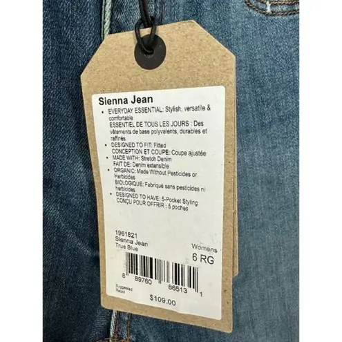 prAna  Sienna True Blue‎ Jeans Athleisure NWT 6/28