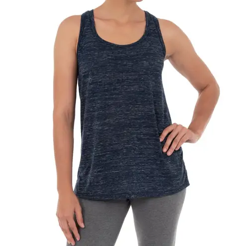 Athletic Works Women's Mesh Active Racerback Tank Blue Cove Size Small