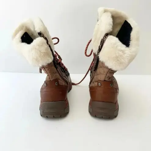 Merrell Womens 5 Astoria Apres Brown Ski Winter Boots Polartec