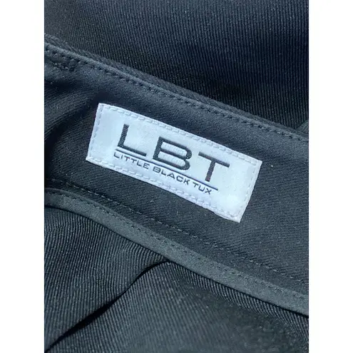 LBT Little Black Tux Women Black High Rise Wide Leg Trousers Dress Pants Size 10