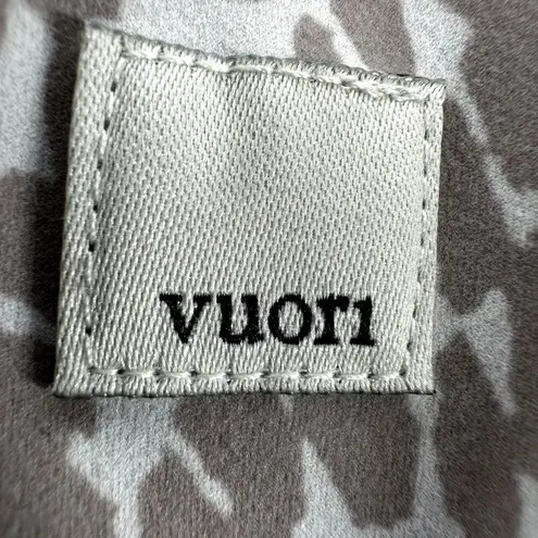 Vuori Daily Sports Bra Scoop Neck Medium Support Yoga Salt Blurred Torrent XXS