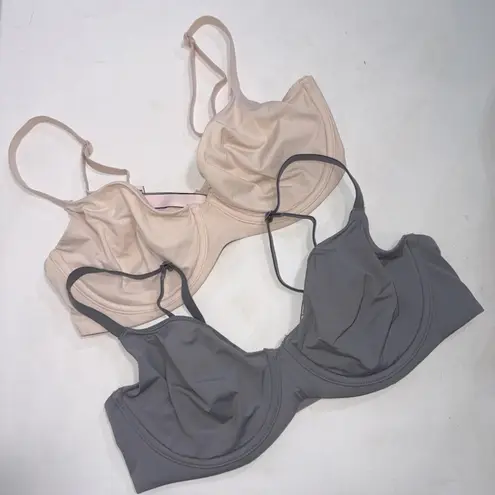 Victoria Secret Underwire Unlined Balconette Demi Bra Lot Of 2 Size 34D