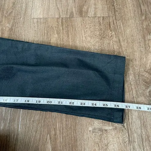 Liz Lange Maternity dark wash denim jean trousers straight leg ~ women’s size M