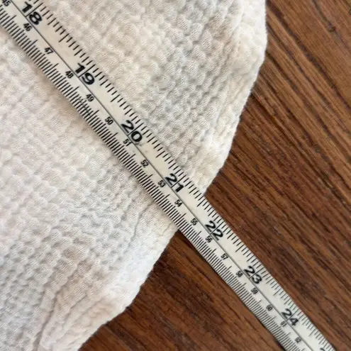 Greylin white gauze embellished embroidered blouse s