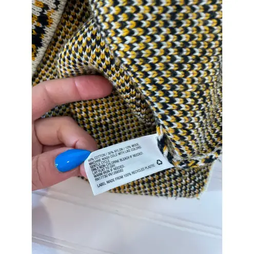 Rachel Comey X Target Animal Crewneck Pullover Sweater Cream Yellow Black Size S