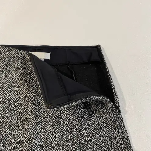 Cooperative Tweed Zip Pocket Shorts Women’s Size 4 – Black White High Rise Urban