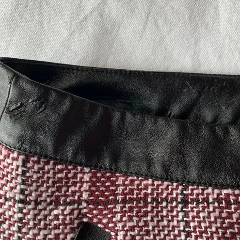 Frenchie Red and Black Mini Skirt Small Size undefined