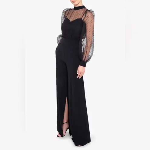 Black Halo Rosalie Jumpsuit Obsidian Charm