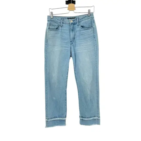 3x1 W3 Higher Ground Jeans Slim Crop Medium Denim Holden Wash Blue Size 27 - Image 3