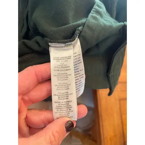 GOOD AMERICAN FIT FOR SUCCESS JUMPSUIT DARK GREEN SIZE 4