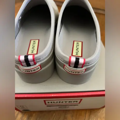 Hunter  Boots $85 Original Play Clogs Zinc Gray Size 8