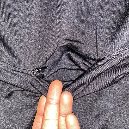 PINK - Victoria's Secret Vs pink Black and Gray Quarter-Zip Pullover