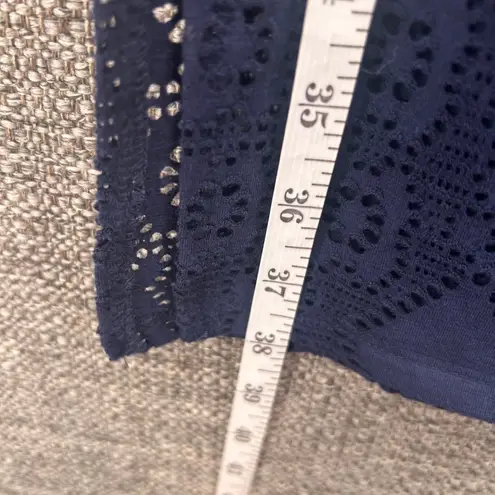 Susan Graver Maxi Skirt Blue XL