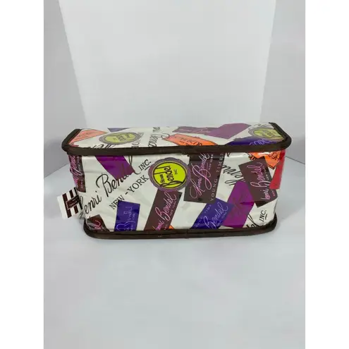 Henri Bendel Heritage Labels Travel Cosmetic Bag – NWT