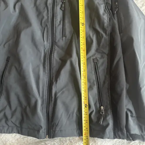 Free Country  Live In It Womens‎ Black Water Resistant Full Zip Jacket Size XL