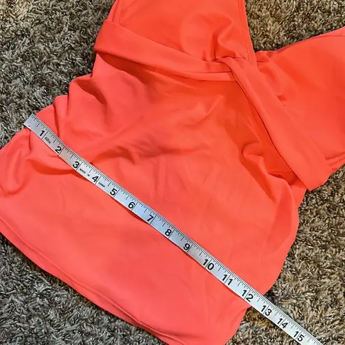 Athleta  Swim Tankini Coral Orange 32 D/DD