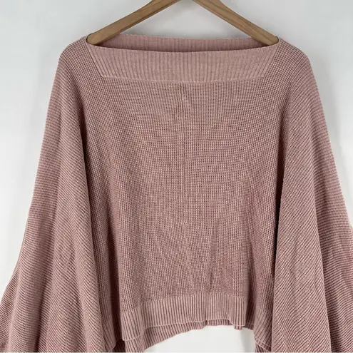Lululemon  Forward Flow Cape Heathered Mink Berry Soft‎ Cashmere Blend Petal Pink