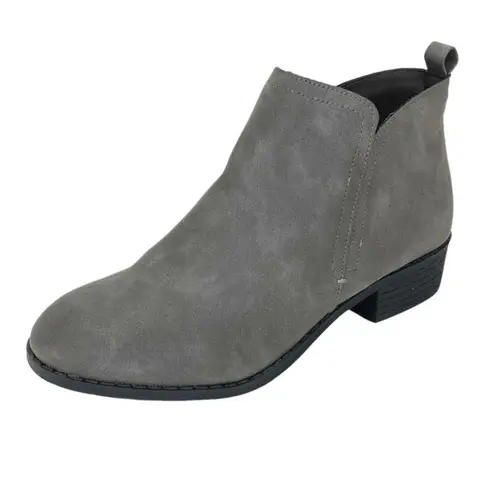 Sun + Stone Cadee Grey Ankle Booties 8.5 NIB Gray