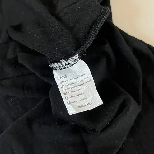 MANGOPOP VNeck Bodsuit Black Size Medium